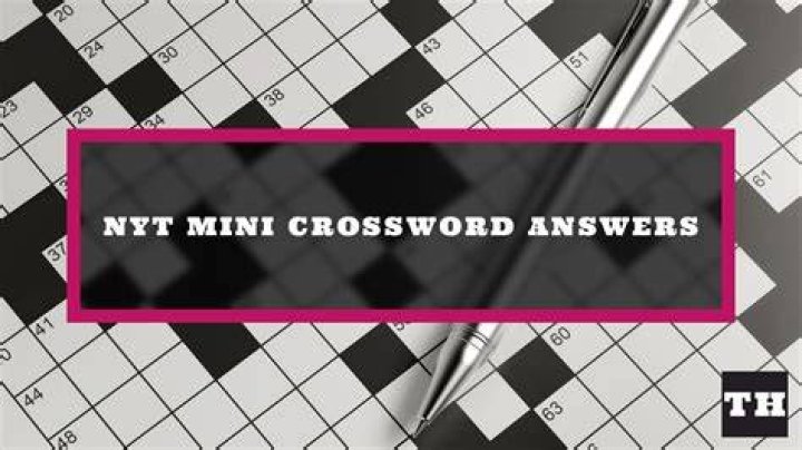 NYT Mini Crossword Answers Today October 03 2023