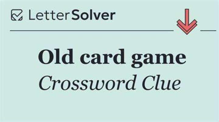 Old ___ (card game) Crossword Clue NYT - News