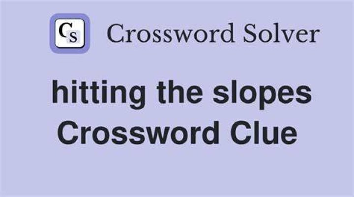 Outerwear for hitting the slopes Crossword Clue LA Times Answer