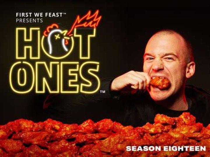 Piece of chicken eaten on the YouTube series Hot Ones