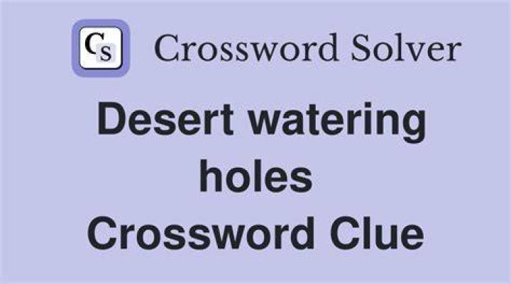 Polynesian-themed watering holes Crossword Clue Universal - News