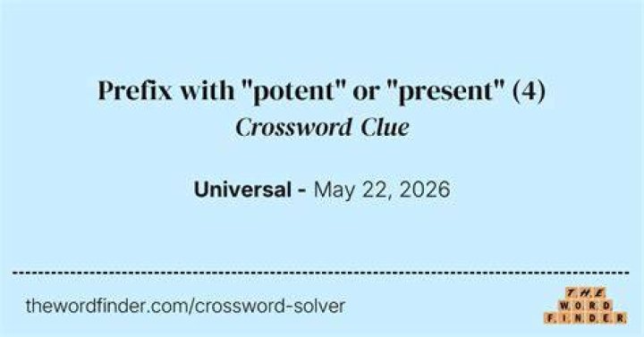 Potent pot compound Universal Crossword Clue - News