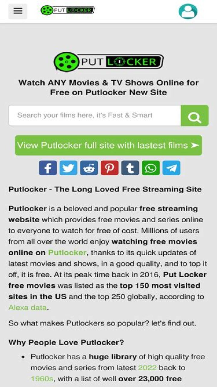 Putlocker New Website: Your Ultimate Guide to Streaming Movies and TV Shows