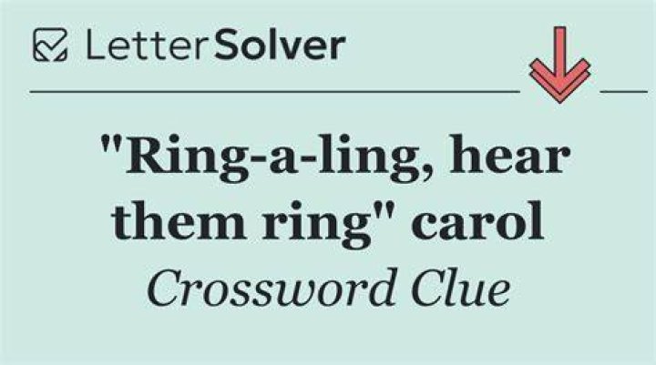 Ring item Crossword Clue Thomas Joseph - News
