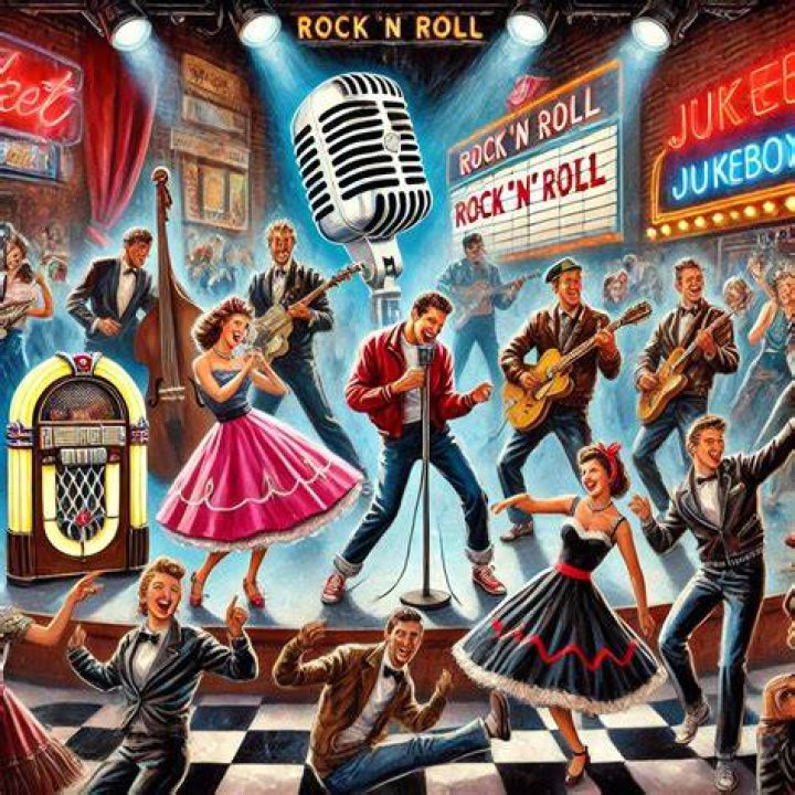 Rock ___ (period of music that began in the 1950s)