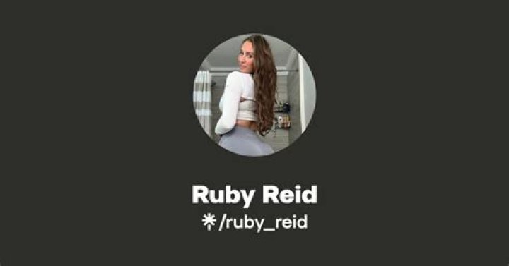Ruby Reid Leak: Unveiling the Truth Behind the Controversy