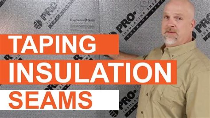 Should you tape insulation seams?