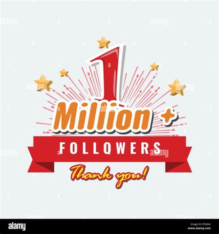 Star with millions of followers