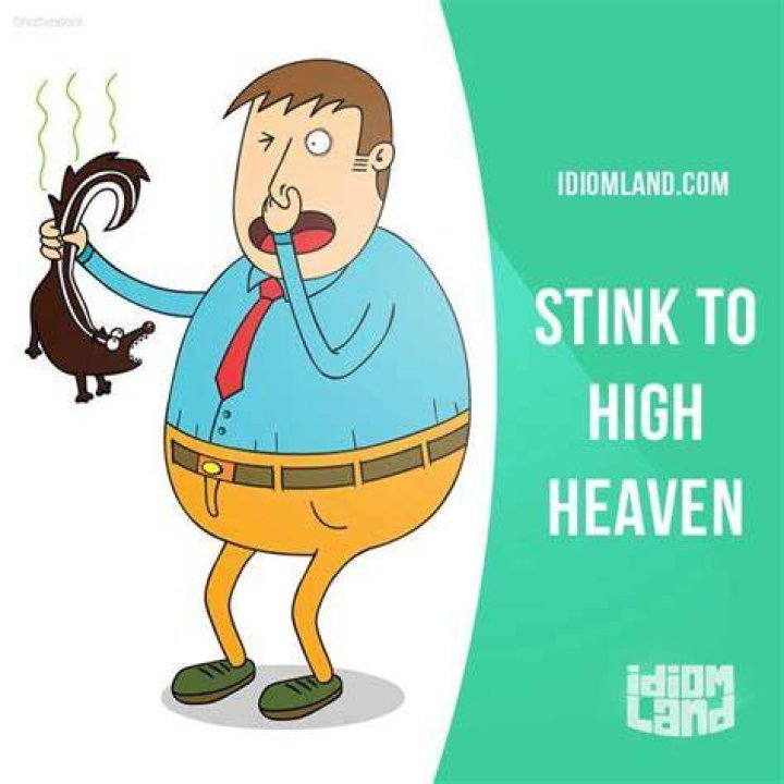Stinks to high heaven