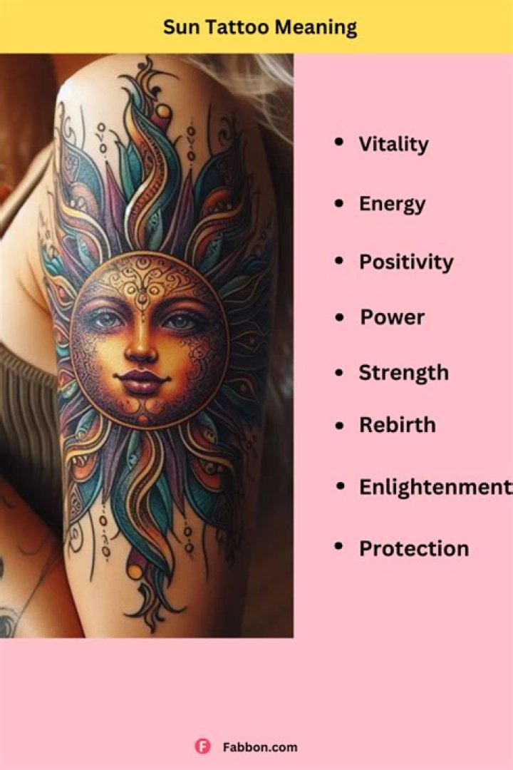 Sun Tattoo Mean: A Comprehensive Guide to Its Symbolism, History, and Cultural Significance