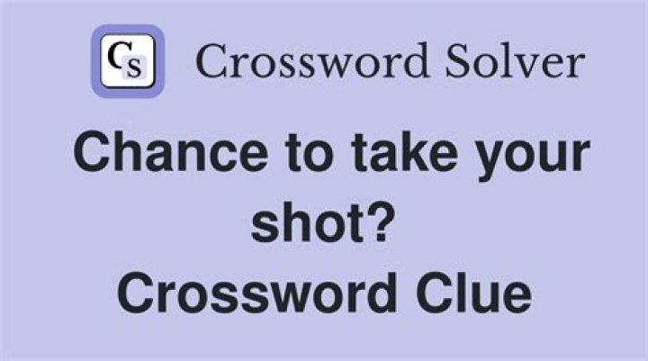 Take a chance Crossword Clue Newsday 3 letters Answer