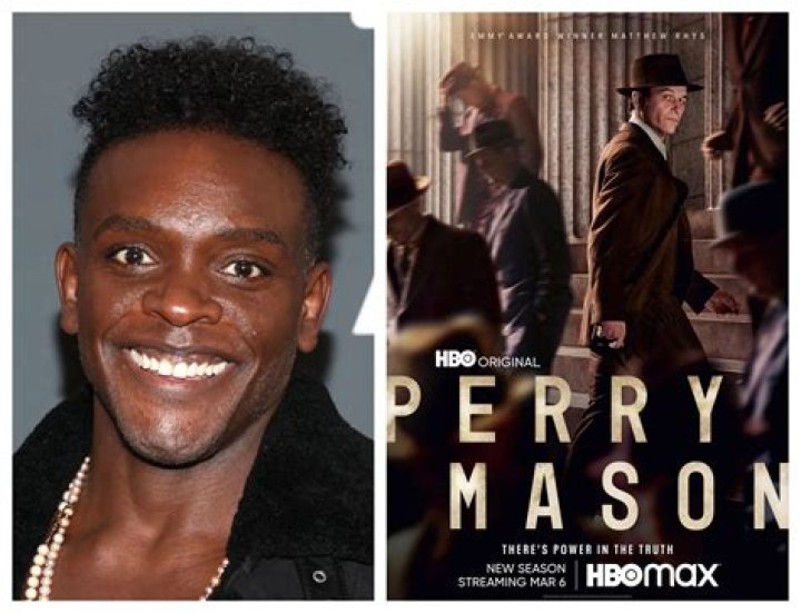 The Americans actor who plays the title role in HBO's Perry Mason: 2 wds.