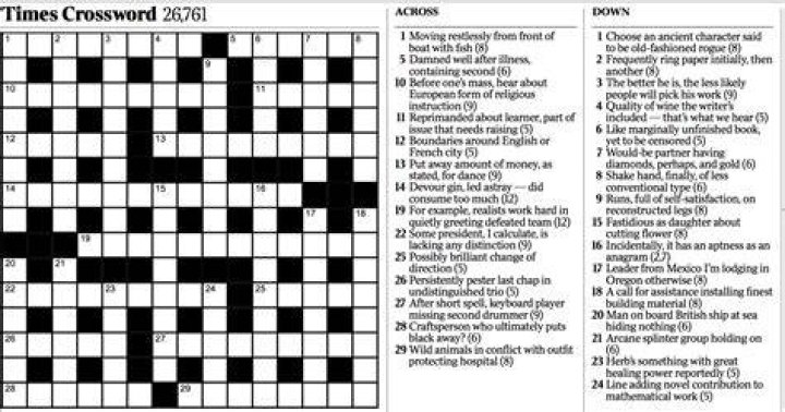 They're offered seven times a year Crossword Puzzles NYT Clue