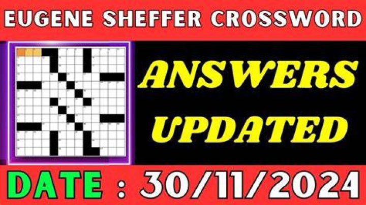 Tizzies Eugene Sheffer Crossword Puzzle Clue Answers - News