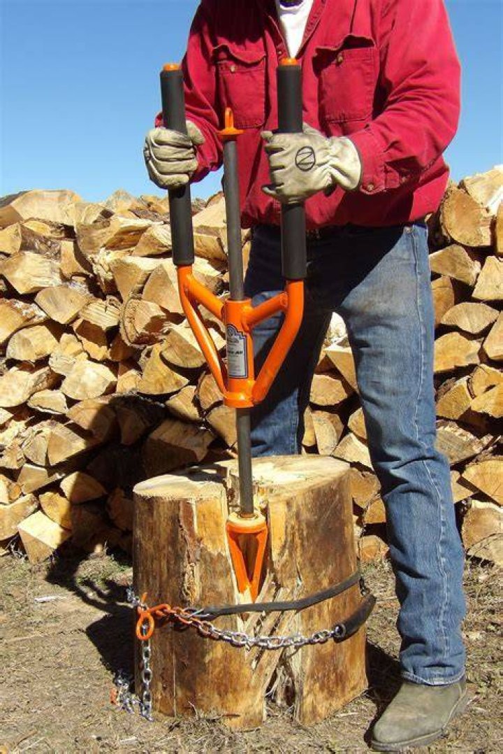 Tool for splitting wood