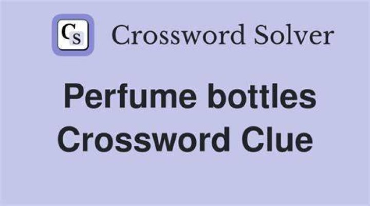 Topmost point on a perfume bottle? Crossword Clue