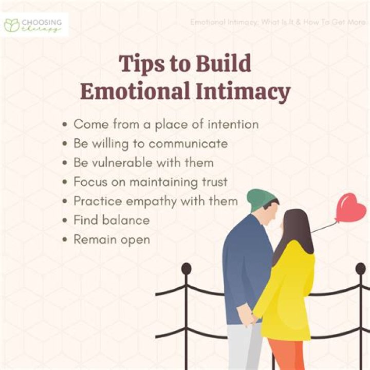 What builds intimacy?