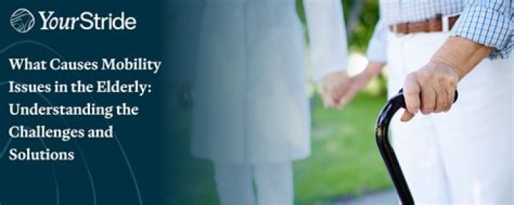What causes mobility issues in the elderly?