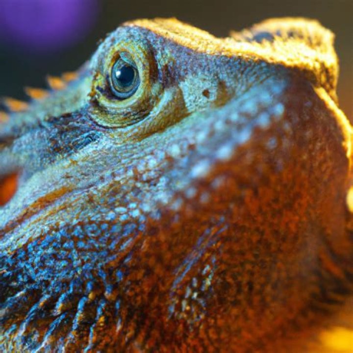 What colors do bearded dragons see?