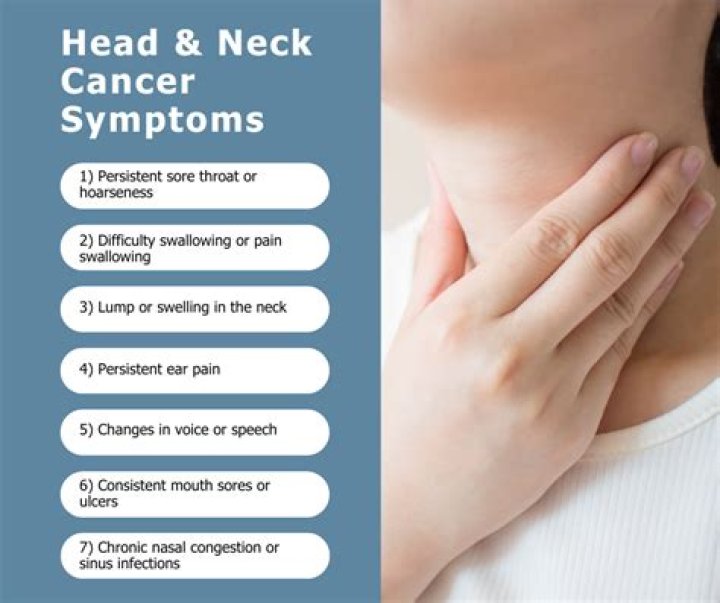 What does a cancerous neck lump feel like?