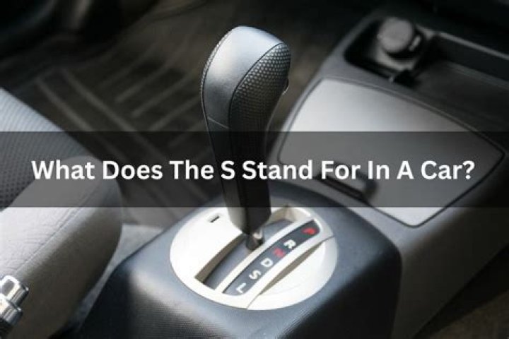 What does the S stand for in Porsche?