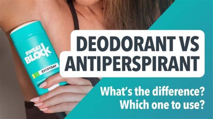 What happens if you put on too much deodorant?