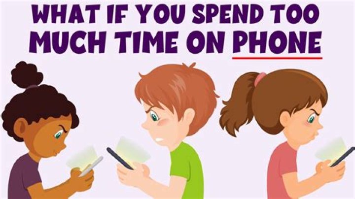 What happens if you use your phone too much?