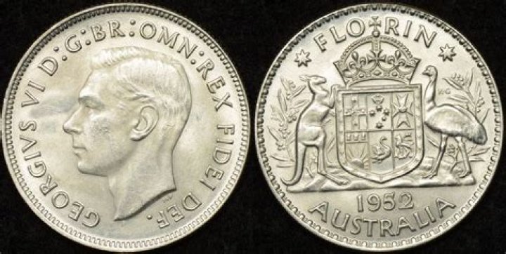 What is a 1952 florin worth?