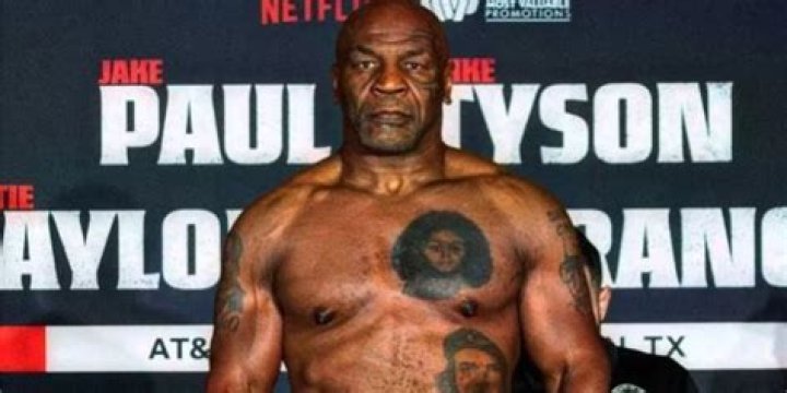 What is Mike Tyson's tattoo?