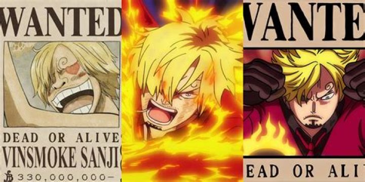What is Sanji's highest bounty?