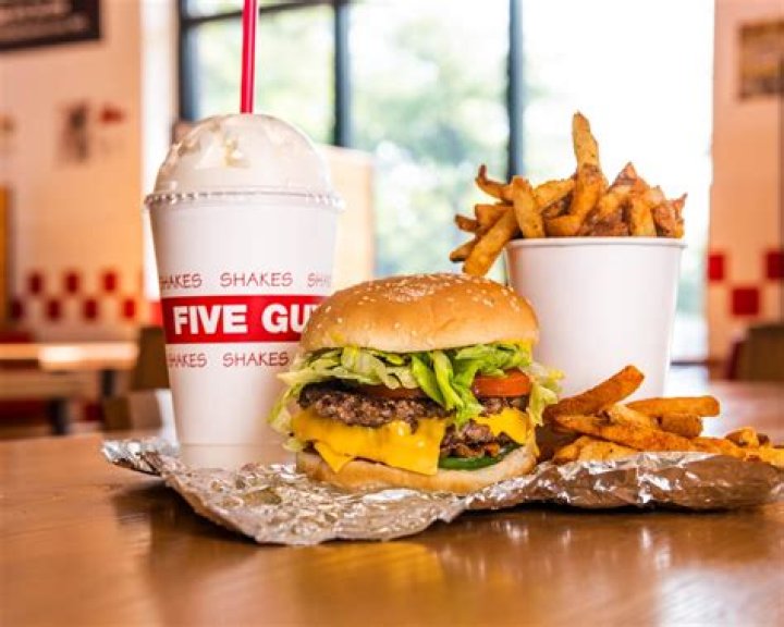 What is the most popular burger at Five Guys?