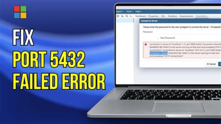 What is the port 5432?