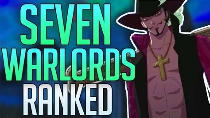 What is the weakest Warlord in One Piece?