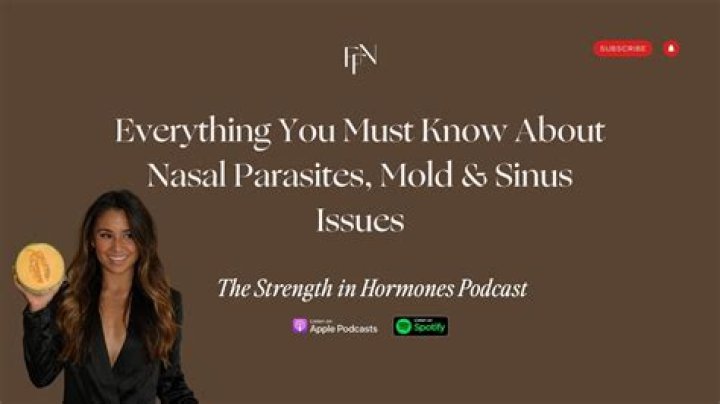 What parasites live in your nose?