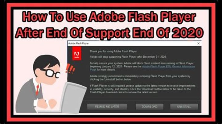 What replaces Flash Player after 2020?