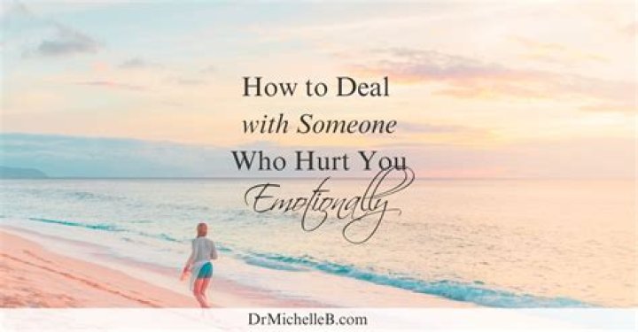 What to say to someone who hurt you badly?