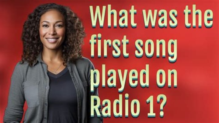 When was music first played on radio?