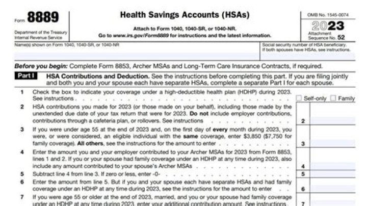 Where do I find my 8889 S form?