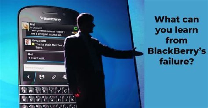 Why did BlackBerry failed?