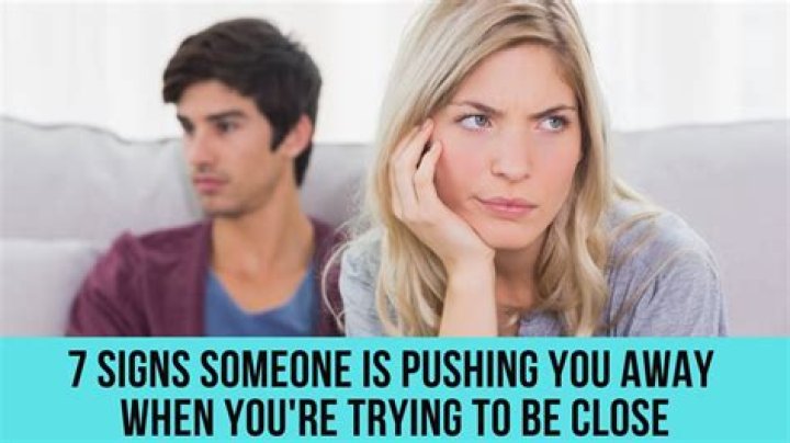 Why do guys push you away when they like you?
