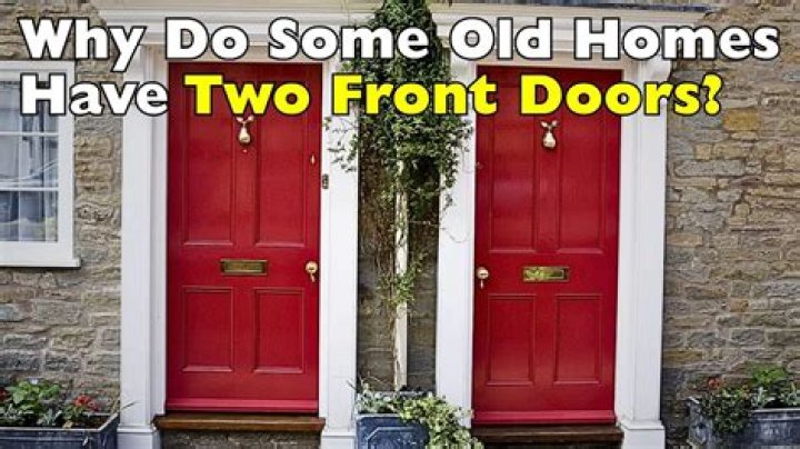 Why do old houses have doors between bedrooms?