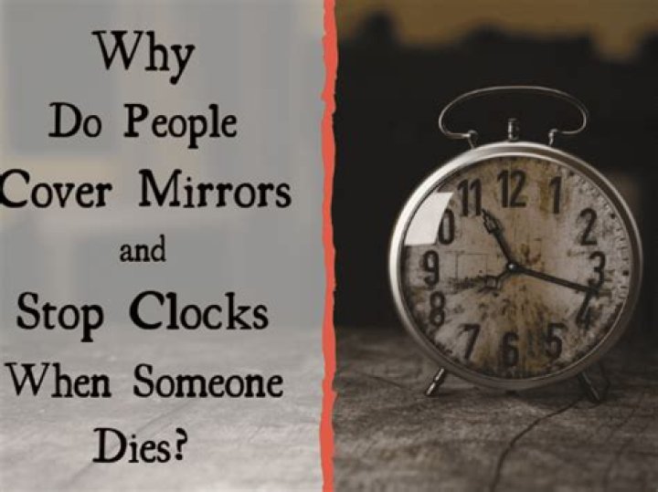 Why do the Irish cover mirrors when someone dies?