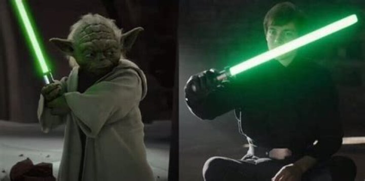 Why does Yoda have a green lightsaber?