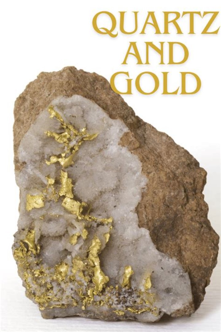 Why is gold found around quartz?