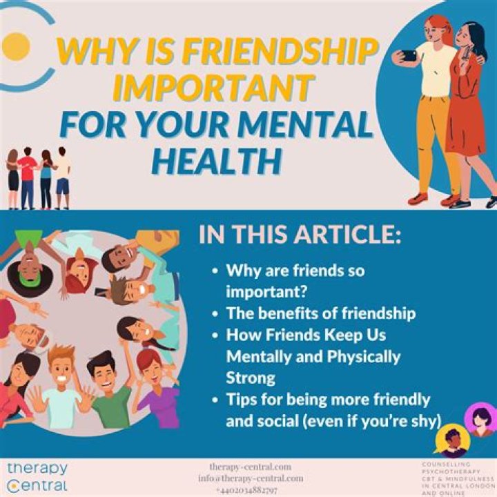 Why is having friends at work important?