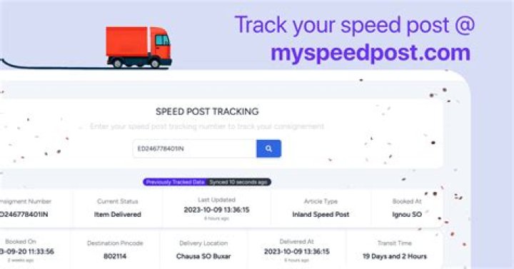 Why is speed post so slow?